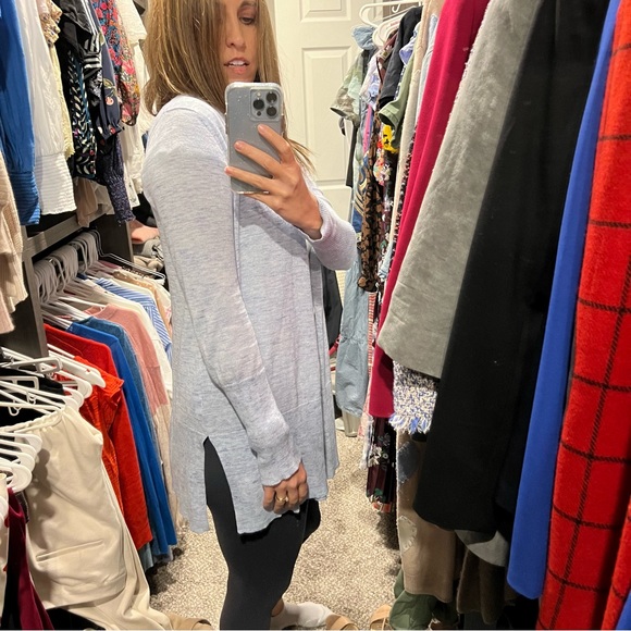 White + Warren Softest Cotton Sweater (Size XS) - Picture 3 of 8